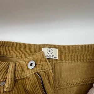 Cotton On Mustard Yellow Corduroy Skirt